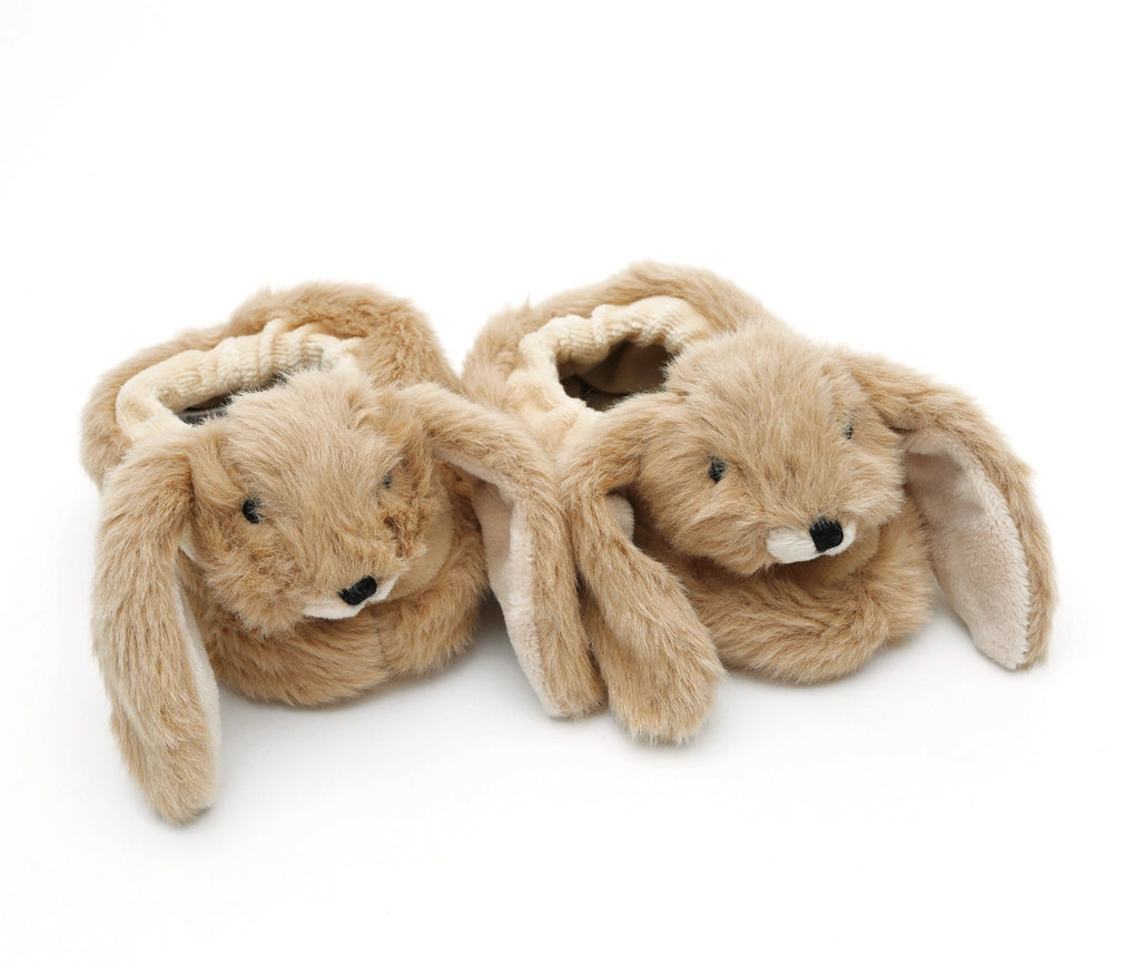 Jomanda Brown Bunny Baby Slippers