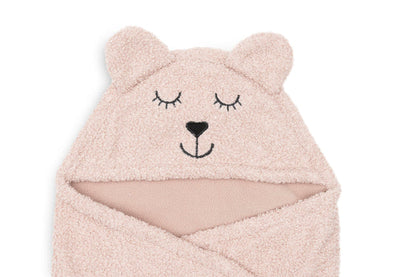 Jollein Wrap Blanket Bear Boucle - Biscuit