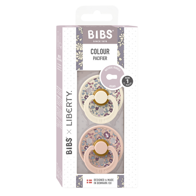 BIBS x LIBERTY Colour 2 Pack Eloise - Blush Mix