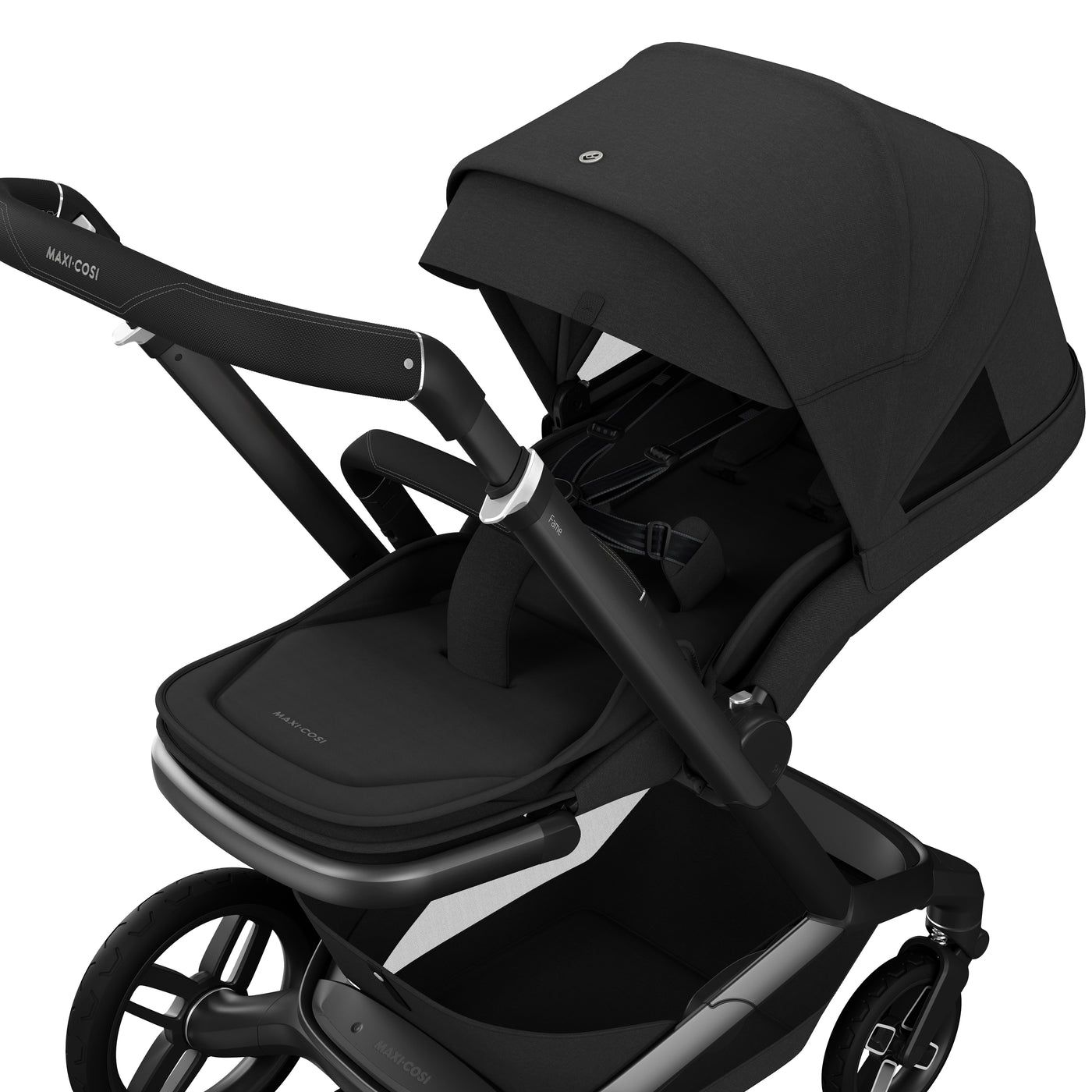 Maxi-Cosi Fame Premium 10 Piece Travel System - Twillic Black