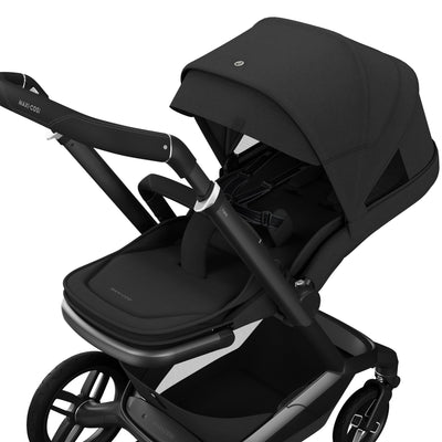 Maxi-Cosi Fame Premium 10 Piece Travel System - Twillic Black