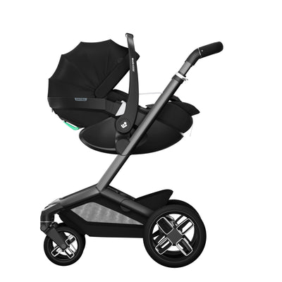 Maxi-Cosi Fame Premium 10 Piece Travel System - Twillic Black