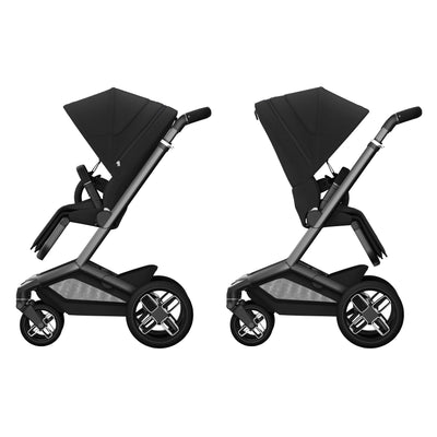 Maxi-Cosi Fame Premium 10 Piece Travel System - Twillic Black