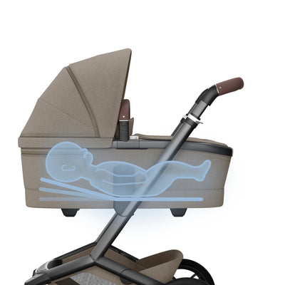 Maxi-Cosi Fame Premium 10 Piece Travel System - Twillic Truffle/Black Wheels