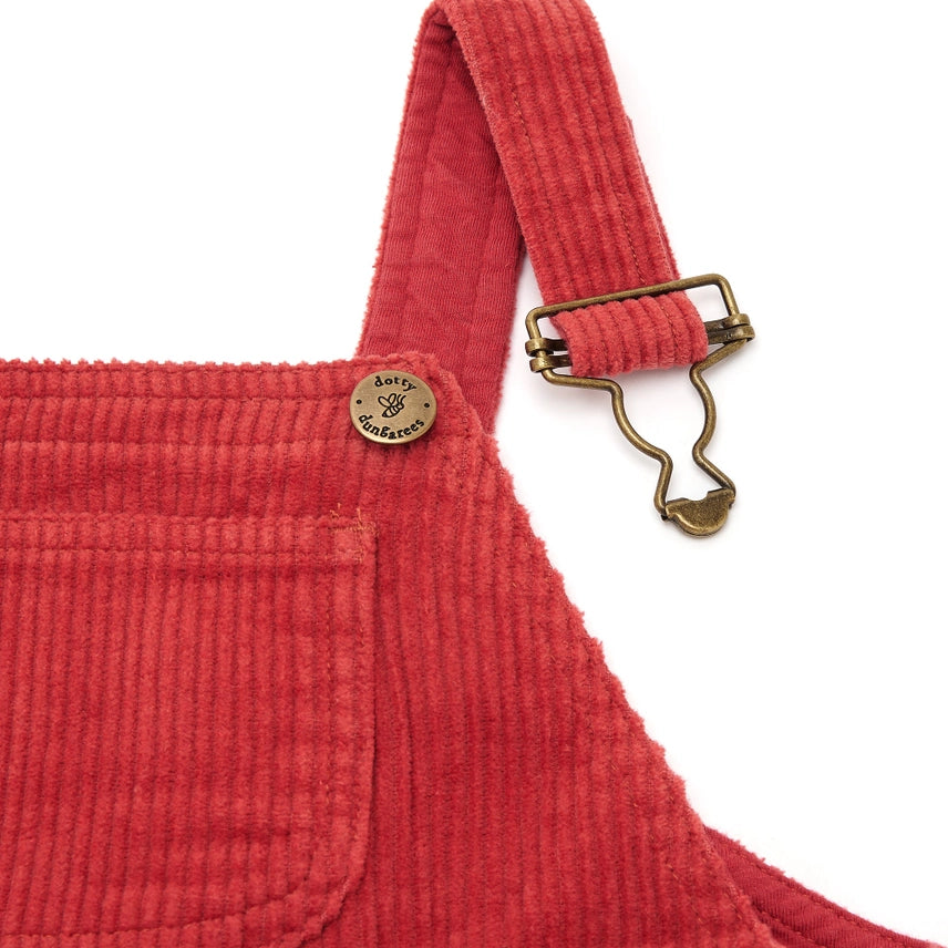 Dotty Dungarees Robin Red Dress