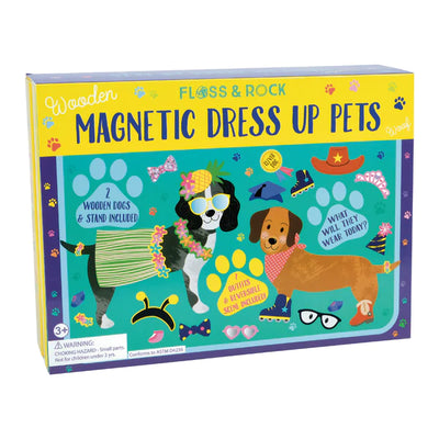 Floss & Rock Wooden Pets Magnetic Dress Up