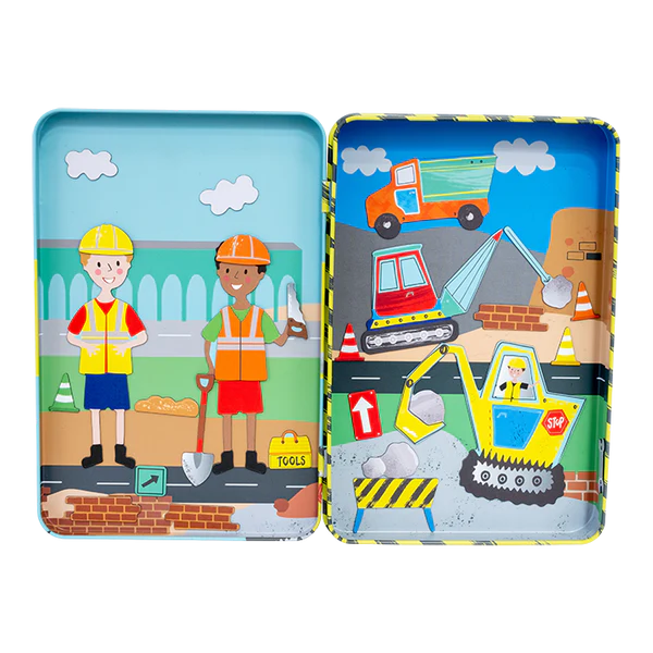 Floss & Rock Construction Magnetic Play