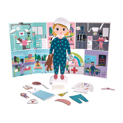 Floss & Rock Florence Magnetic Dress Up Doll