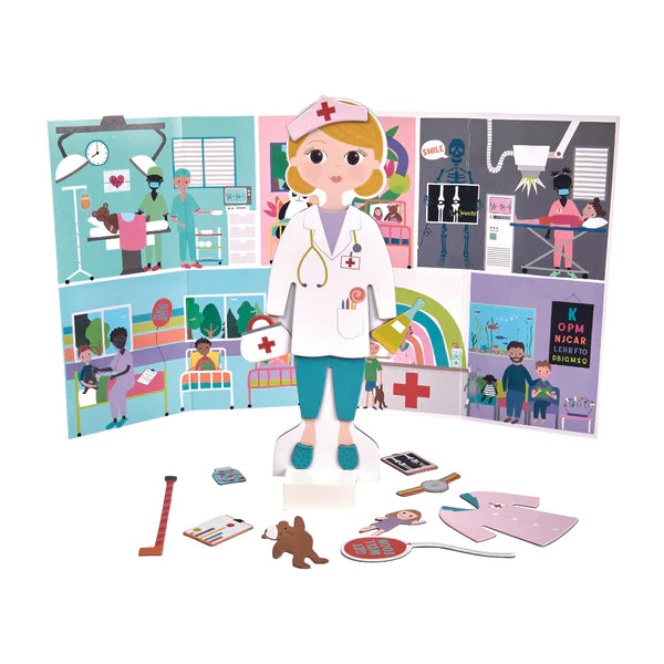 Floss & Rock Florence Magnetic Dress Up Doll