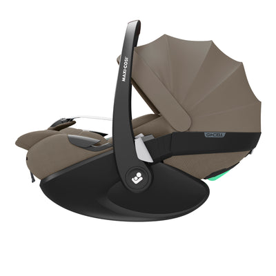 Maxi-Cosi Fame Premium 10 Piece Travel System - Twillic Truffle/Black Wheels