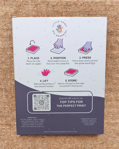 Little Paws Big Memories  Clean Touch Mess Free Ink Pad - Individual