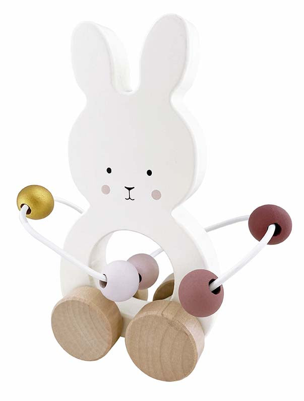 Jabadabado Pull Bunny with Abacus