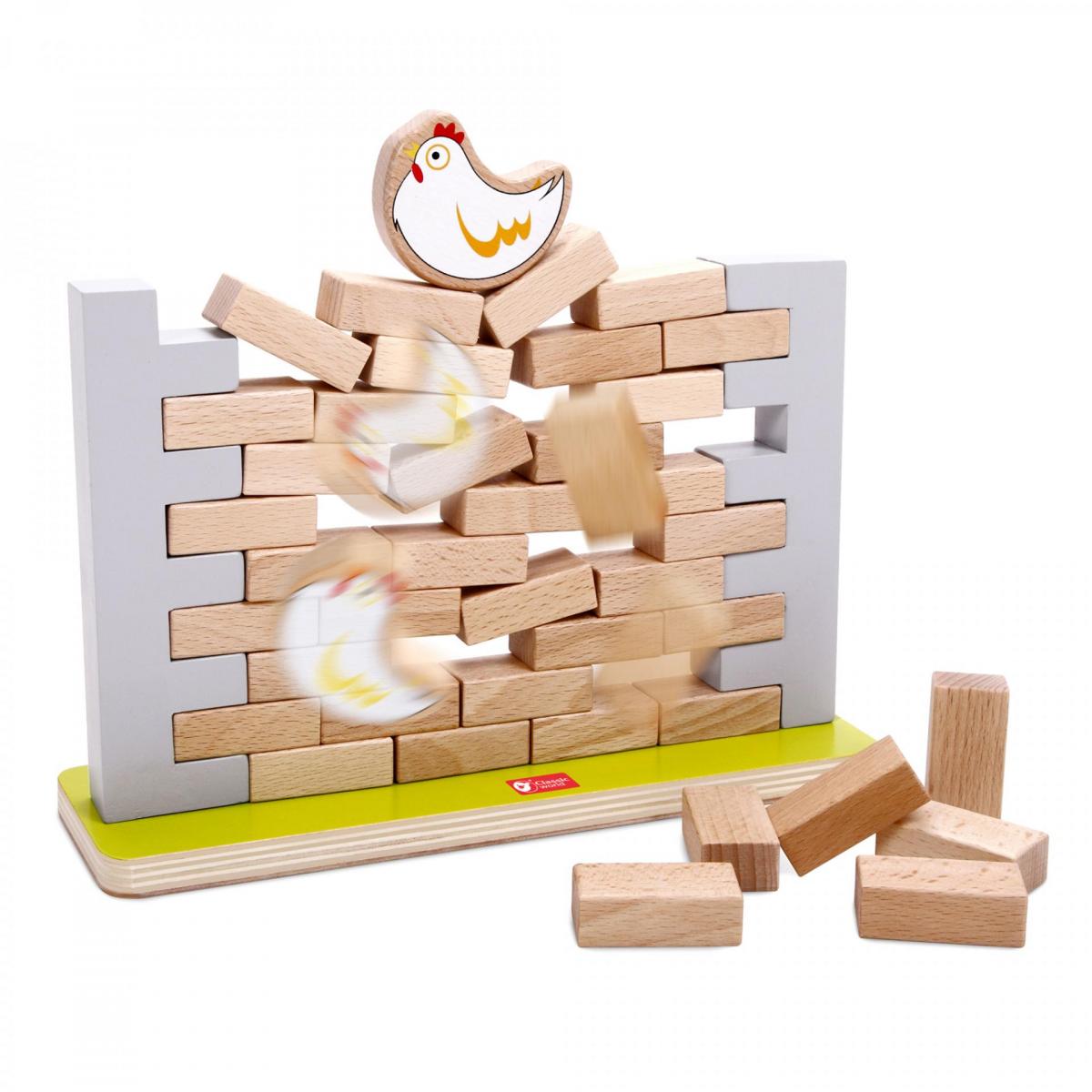 Classic World Pick a Brick Jenga Style Wall Game