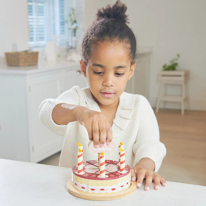 Tender Leaf Chocolate Birthday Cake