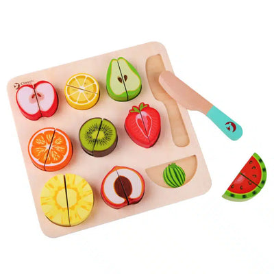 Classic World Cutting Fruit Puzzle