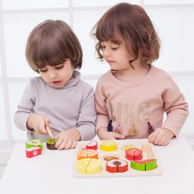 Classic World Cutting Fruit Puzzle