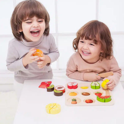 Classic World Cutting Fruit Puzzle