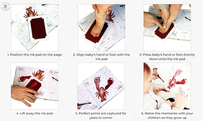 Little Paws Big Memories  Clean Touch Mess Free Ink Pad - Individual