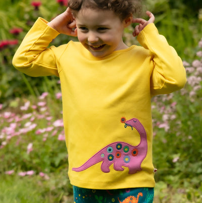 Piccalilly Applique Top - Dinosaur
