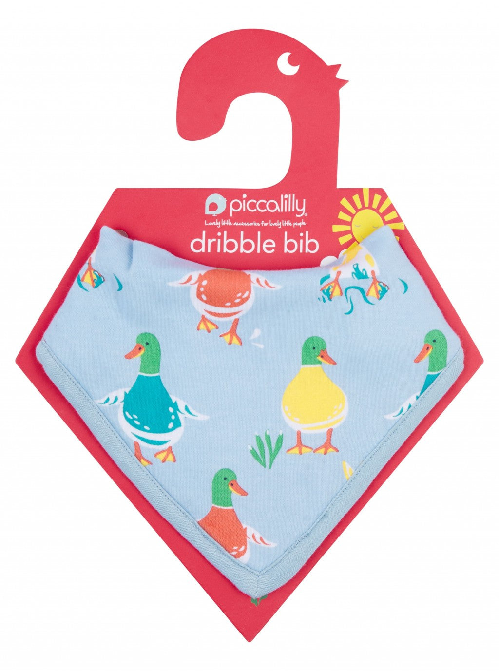 Piccalilly Bandana Bib - Duck Days