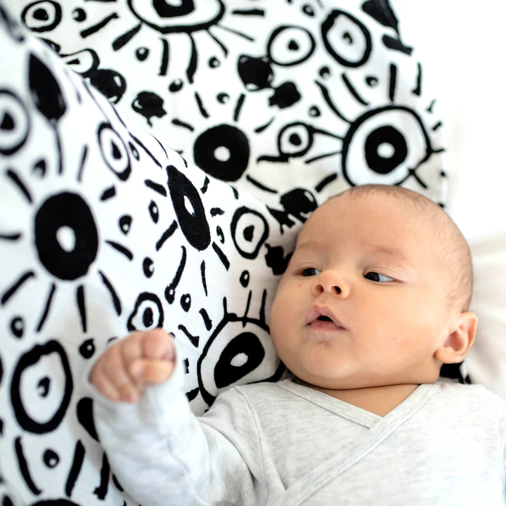 Etta Loves XL Eyes Muslin - for newborn to 4 months old babies