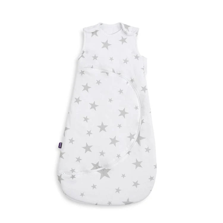 SnuzPouch Sleeping Bag 1 Tog - Grey Stars