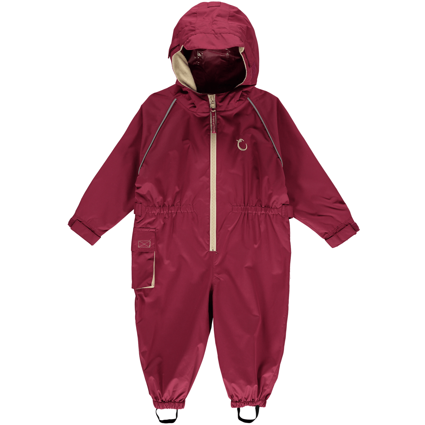 Hippychick Waterproof All in One Suit - Raspberry