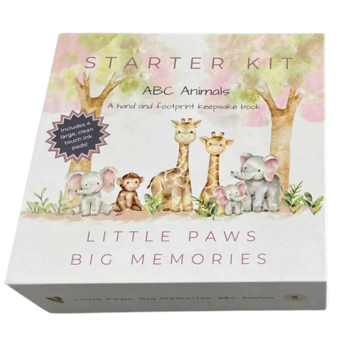 Little Paws Big Memories  ABC Animals Starter Kit
