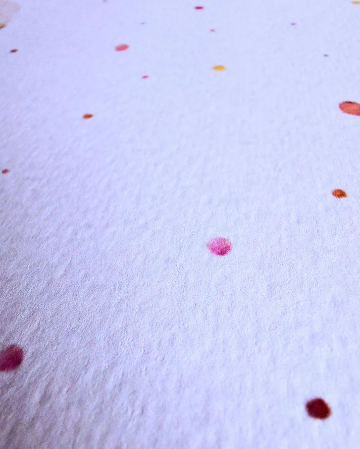 Little Paws Big Memories  Giraffe Footprint Keepsake Print - A4