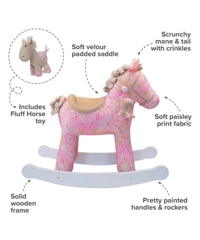 Pixie and fluff rocking horse sales