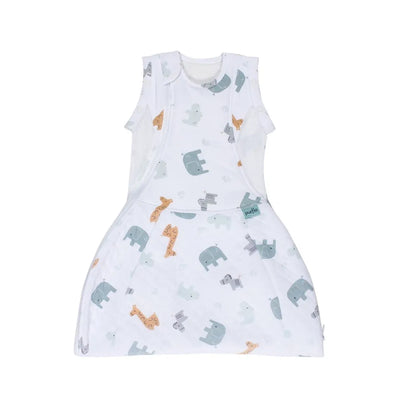 Purflo 2.5 Tog Swaddle to Sleep Bag – Animal Safari