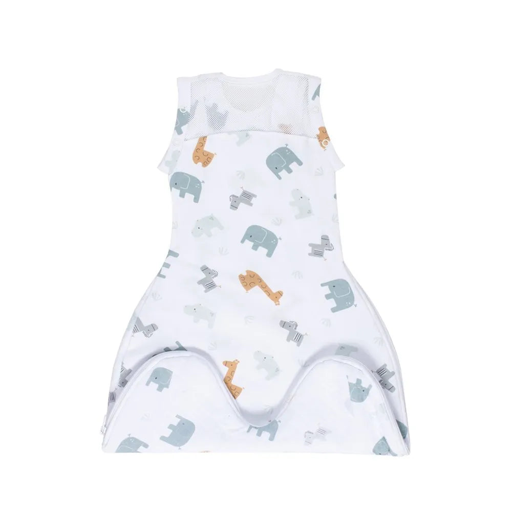 Purflo 2.5 Tog Swaddle to Sleep Bag – Animal Safari