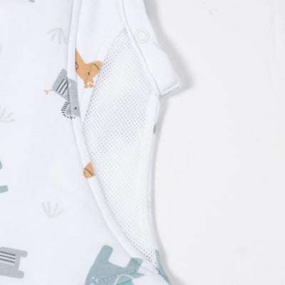 Purflo 2.5 Tog Swaddle to Sleep Bag – Animal Safari