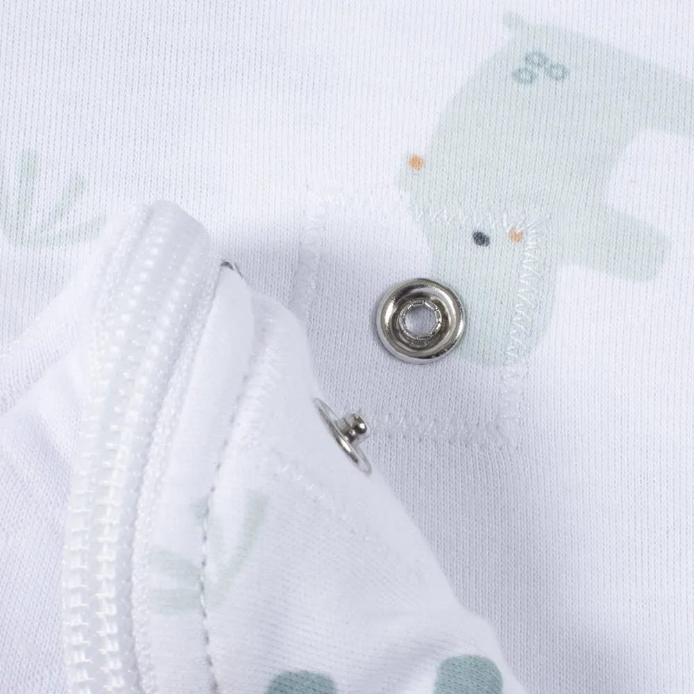 Purflo 2.5 Tog Swaddle to Sleep Bag – Animal Safari