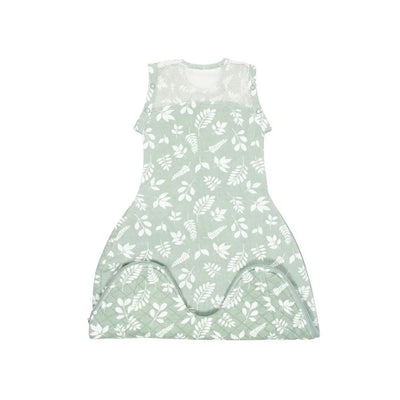 Purflo 2.5 Tog Swaddle to Sleep Bag – Fern