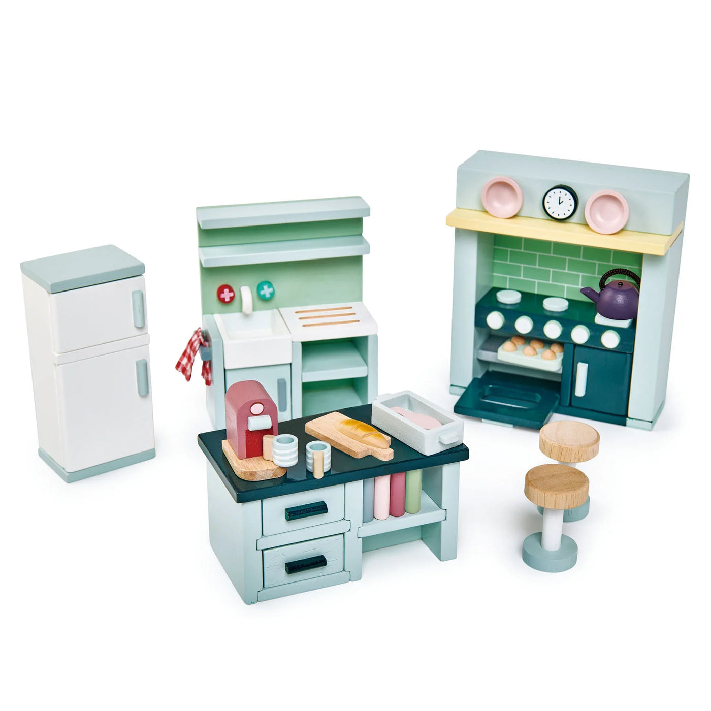 Tender Leaf Dovetail Bundle (Dovetail House, Doll Family, 5 Room Sets)