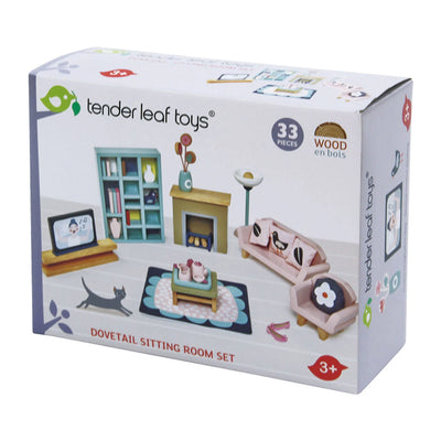 Tender Leaf Dolls House Sitting Room Furniture