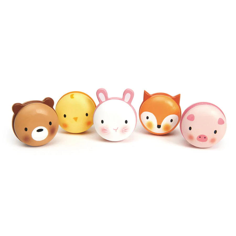 Tender Leaf Animal Macarons