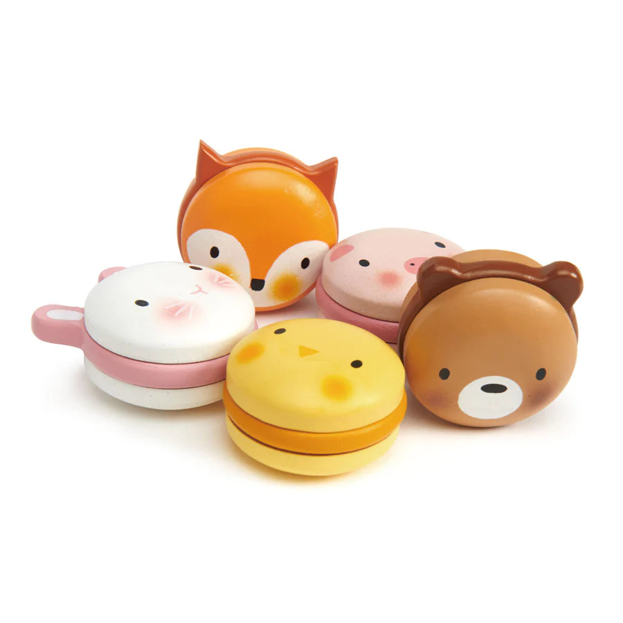 Tender Leaf Animal Macarons