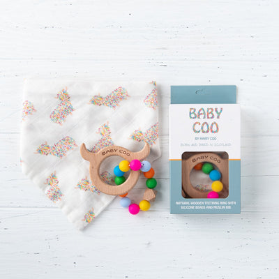 Hairy Coo Baby Coo Teething Set