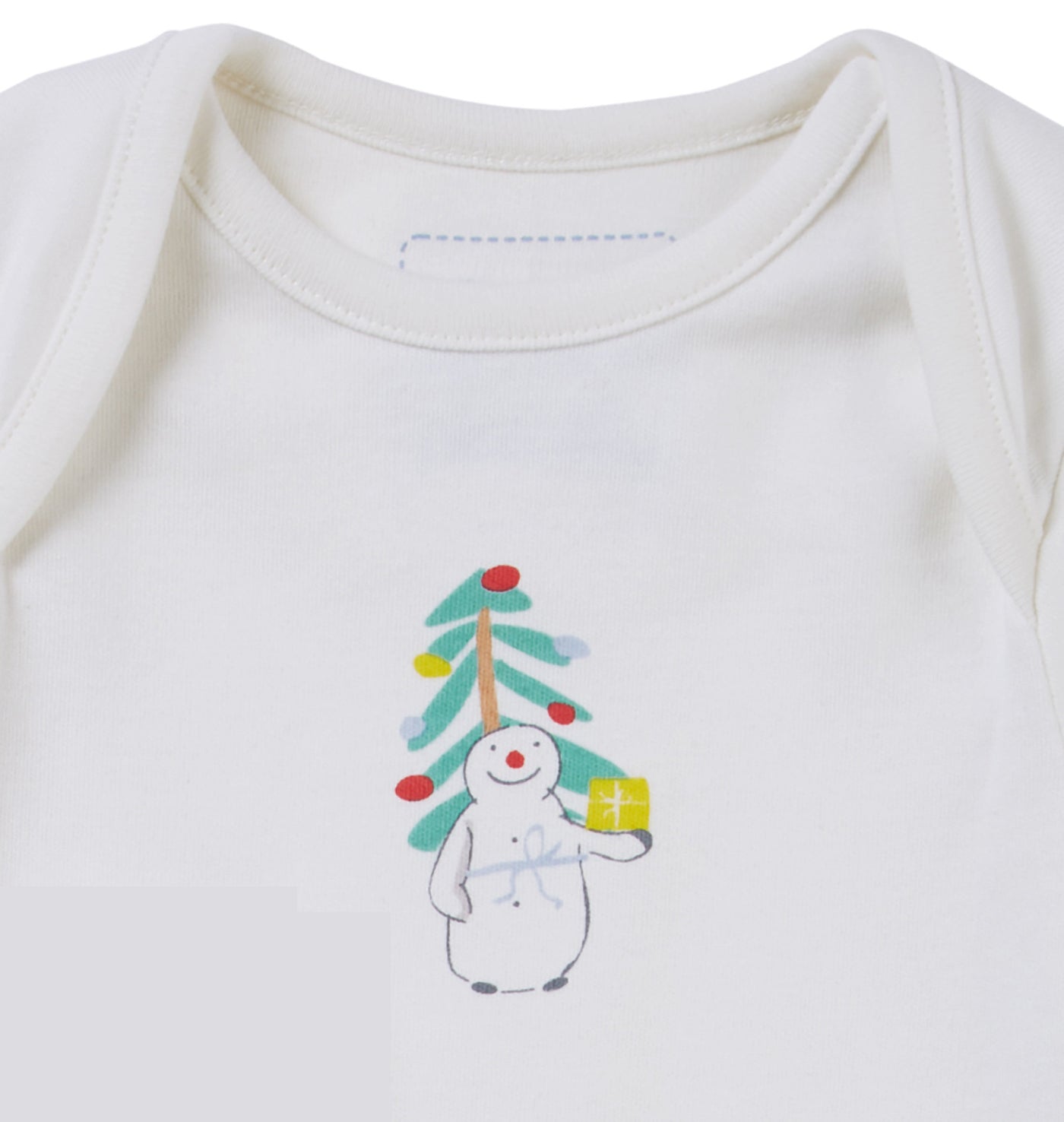 Piccalilly Baby's First Christmas - 2 Pack of Baby Bodysuits