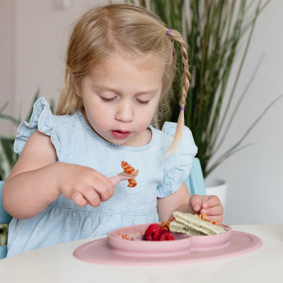 ezpz Mini Feeding Set - Blush