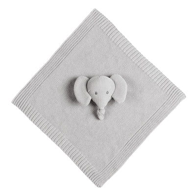 Nattou Tembo Knitted Elephant Comforter