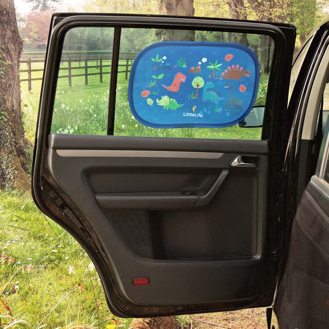 Car Window Shade - Dinosaurs