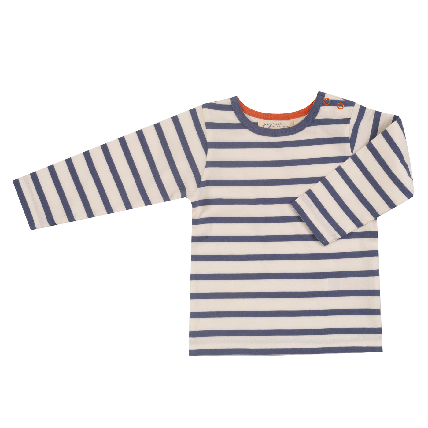Long Sleeved T Shirt Breton Stripe