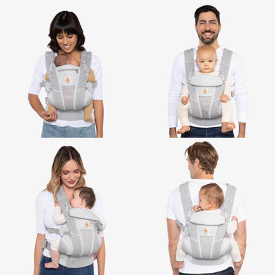 ErgoBaby Omni Breeze Baby Carrier- Soft Flex Mesh
