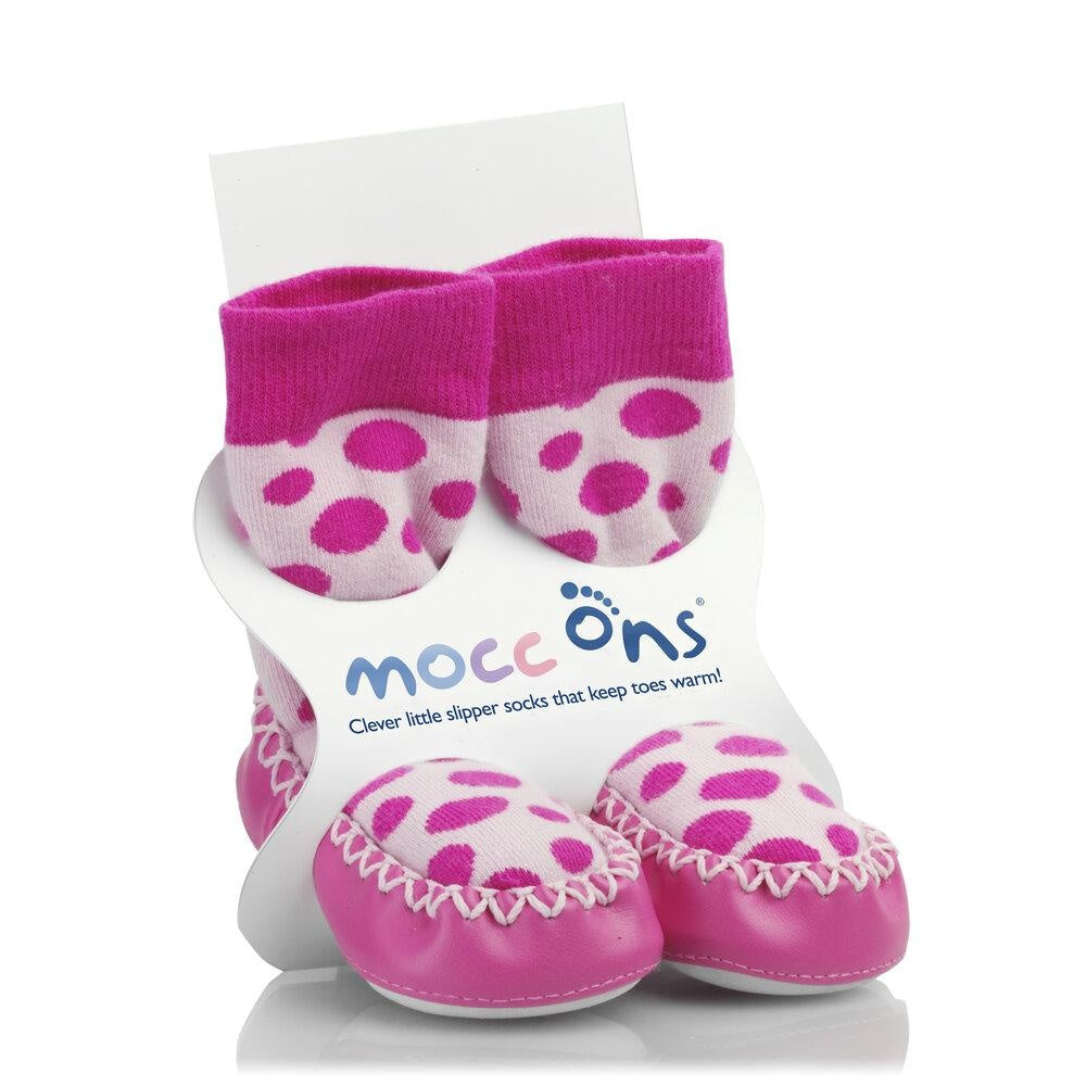 Mocc Ons- Pink Spot