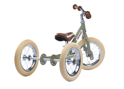 Trybike 2-in-1 Steel Vintage-Green