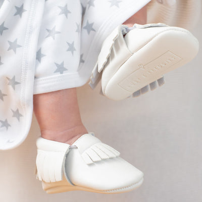 White Baby Mocassin