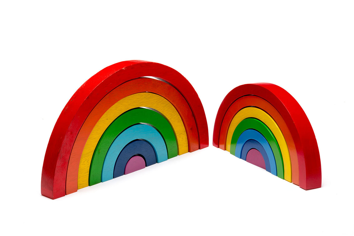 Wooden Rainbow Stacking Toy-Large